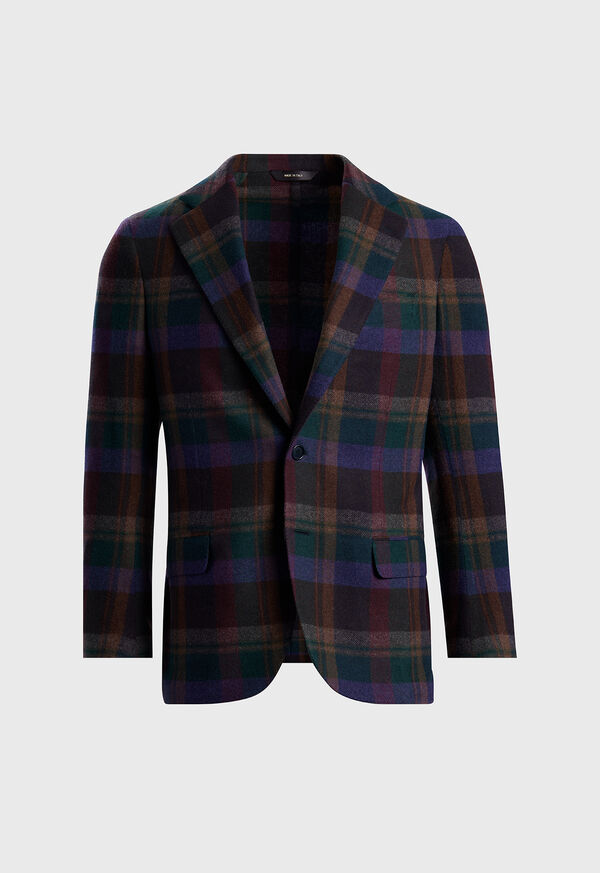 paul stuart Bold Plaid Fall Jacket