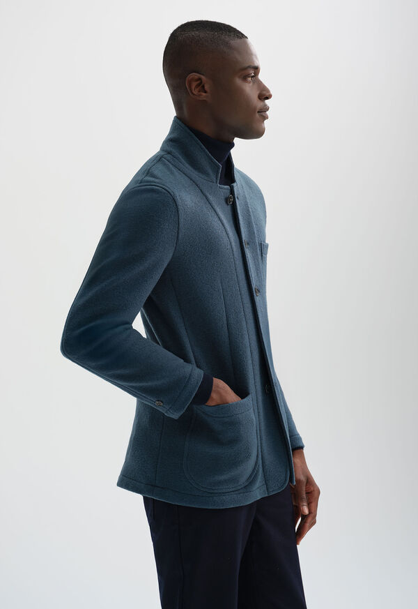 Paul Stuart Bouclé Nehru Soft Jacket