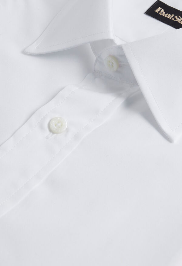Paul Stuart Broadcloth Slim Fit Dress Shirt