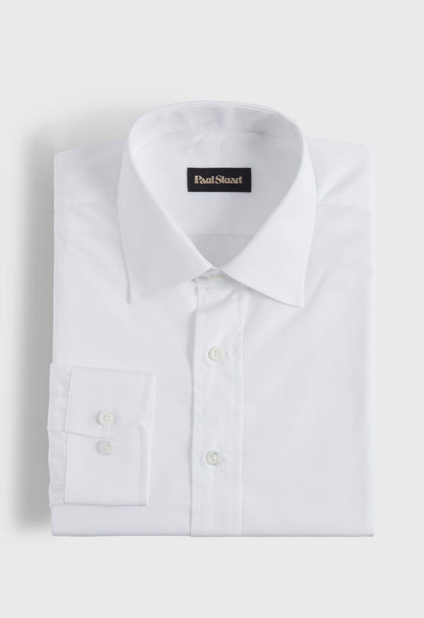 paul stuart Broadcloth Slim Fit Dress Shirt