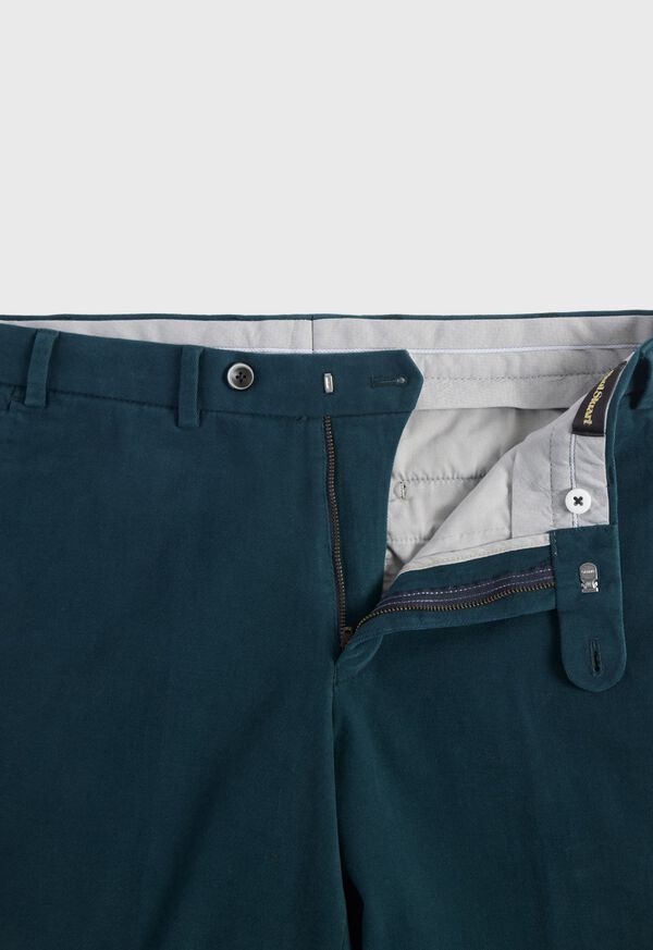 Paul Stuart Brushed Cotton Plain Front Newton Pant