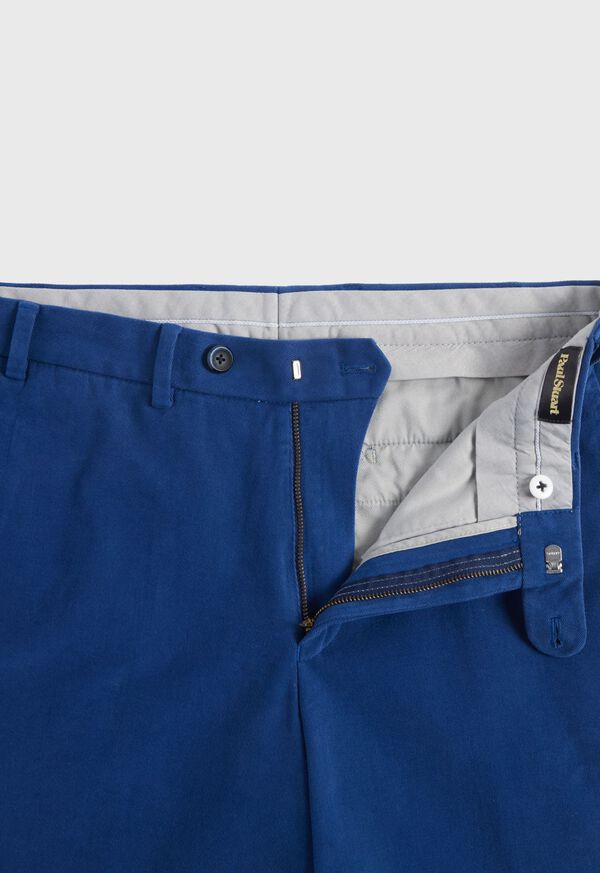 Paul Stuart Brushed Cotton Plain Front Newton Pant