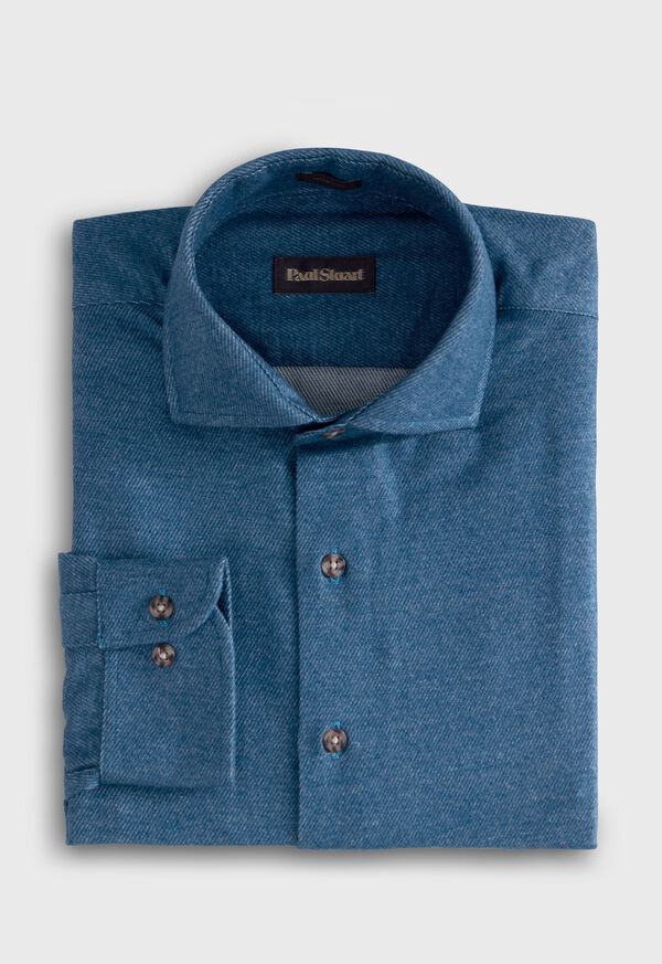 paul stuart Brushed Twill Shirt