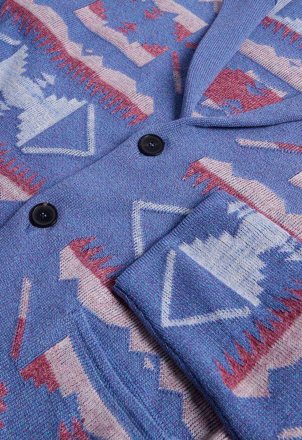 Paul Stuart Button Front Knit Blazer