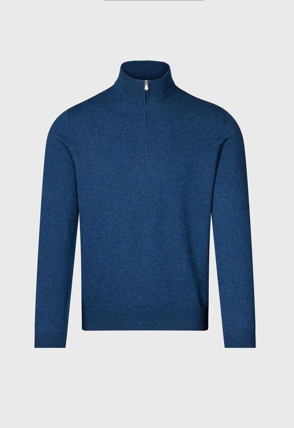 paul stuart Cashmere 1/4 Zip Sweater