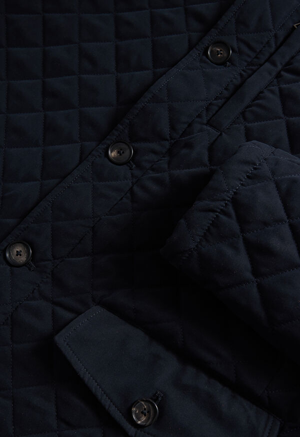 Paul Stuart Cashmere Belsetta Quilted Coat