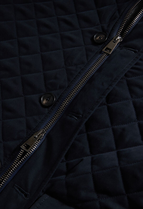 Paul Stuart Cashmere Belsetta Quilted Coat