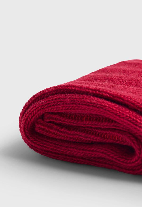 Paul Stuart Cashmere Blend Ribbed Sock