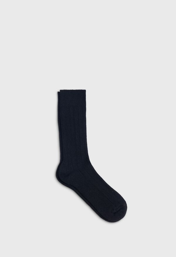 paul stuart Cashmere Blend Ribbed Sock