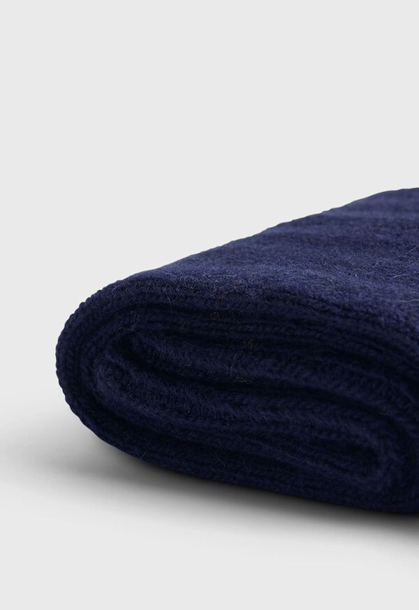 Paul Stuart Cashmere Blend Ribbed Sock