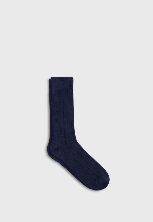paul stuart Cashmere Blend Ribbed Sock