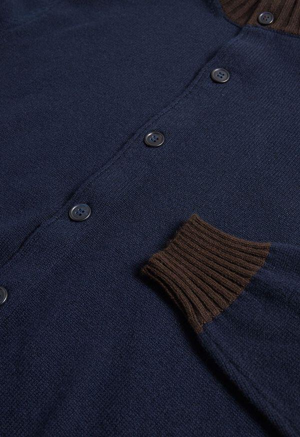 Paul Stuart Cashmere Button Front Cardigan