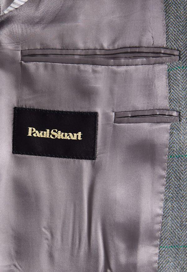 Paul Stuart Cashmere Deco Herringbone Jacket
