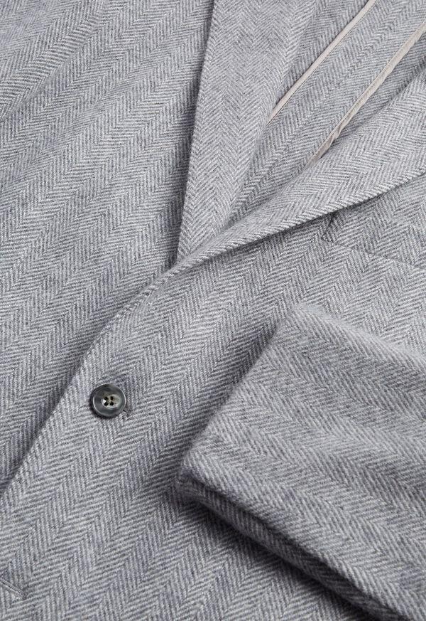 Paul Stuart Cashmere Herringbone Jacket