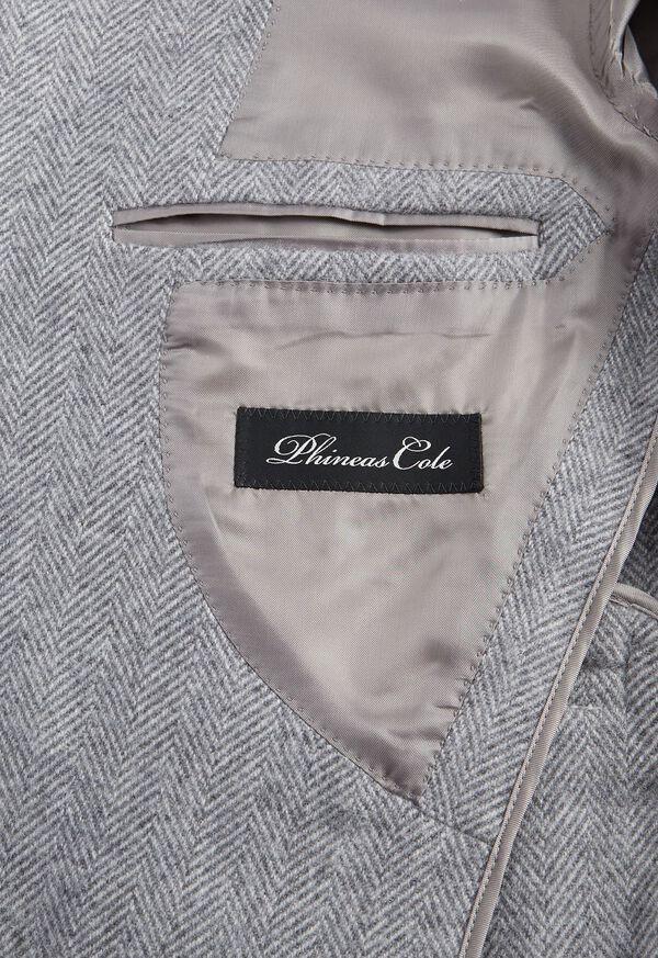 Paul Stuart Cashmere Herringbone Jacket