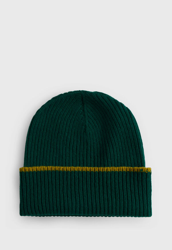 paul stuart Cashmere Ribbed Beanie