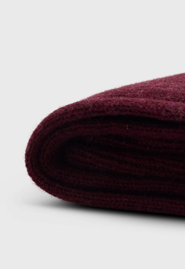 Paul Stuart Cashmere Ribbed Sock