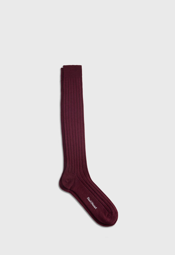 paul stuart Cashmere Ribbed Sock