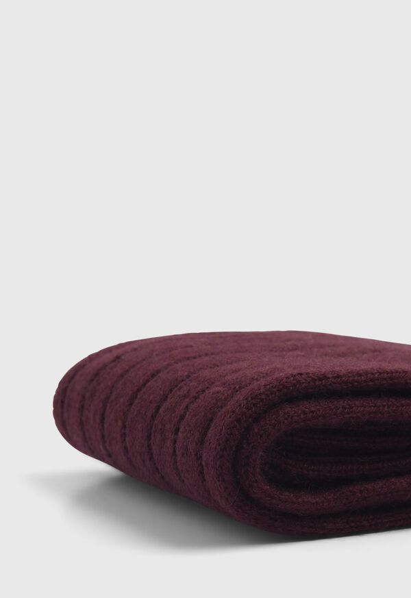Paul Stuart Cashmere Ribbed Sock