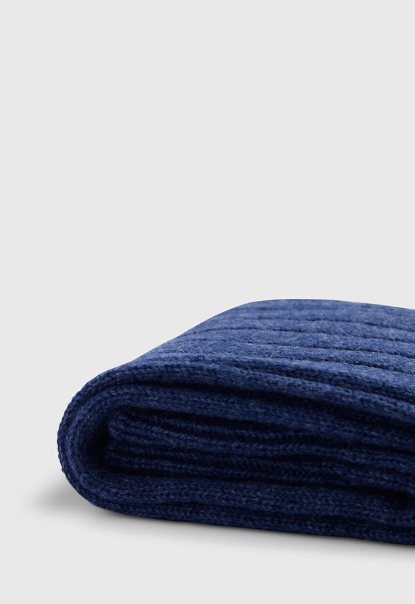 Paul Stuart Cashmere Ribbed Sock