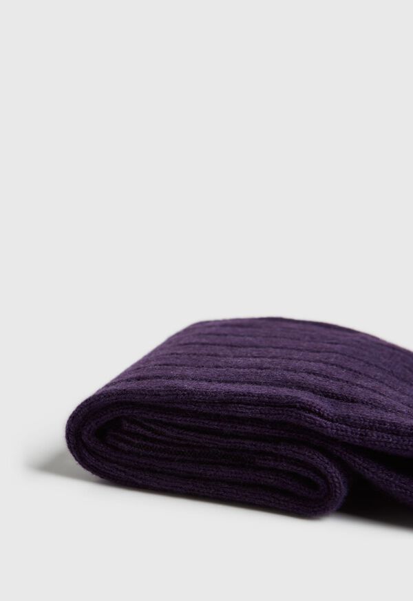 Paul Stuart Cashmere Ribbed Sock