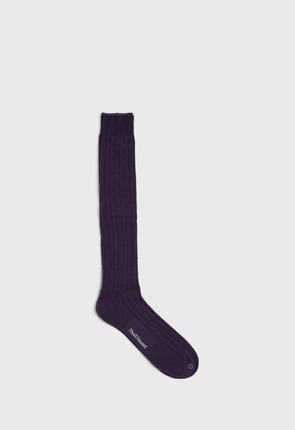 paul stuart Cashmere Ribbed Sock