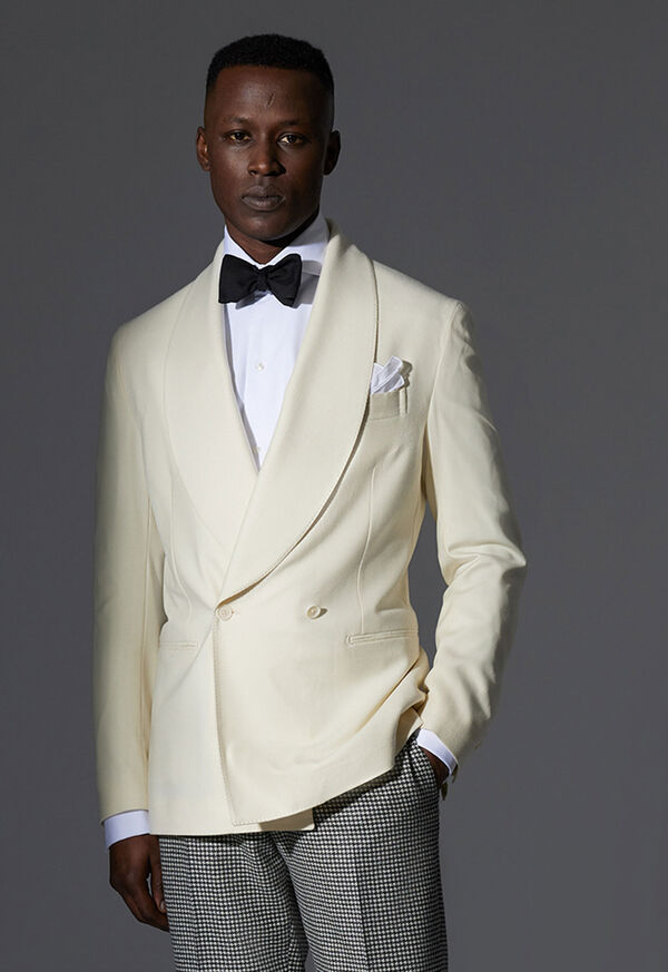 Paul Stuart Cashmere Shawl Collar Dinner Jacket