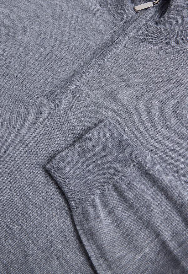 Paul Stuart Cashmere & Silk Quarter Zip Pullover