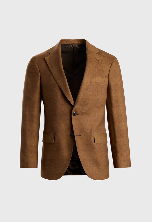 paul stuart Cashmere & Silk Tonal Plaid Jacket