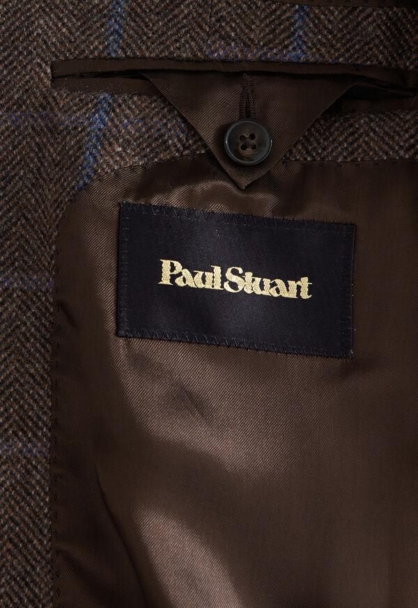 Paul Stuart Cashmere Windowpane Jacket