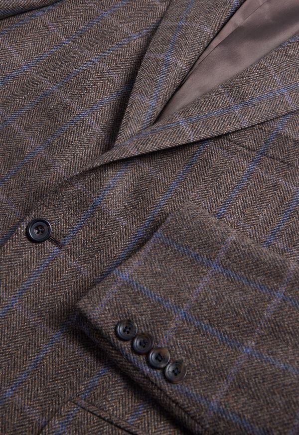 Paul Stuart Cashmere Windowpane Paul Jacket