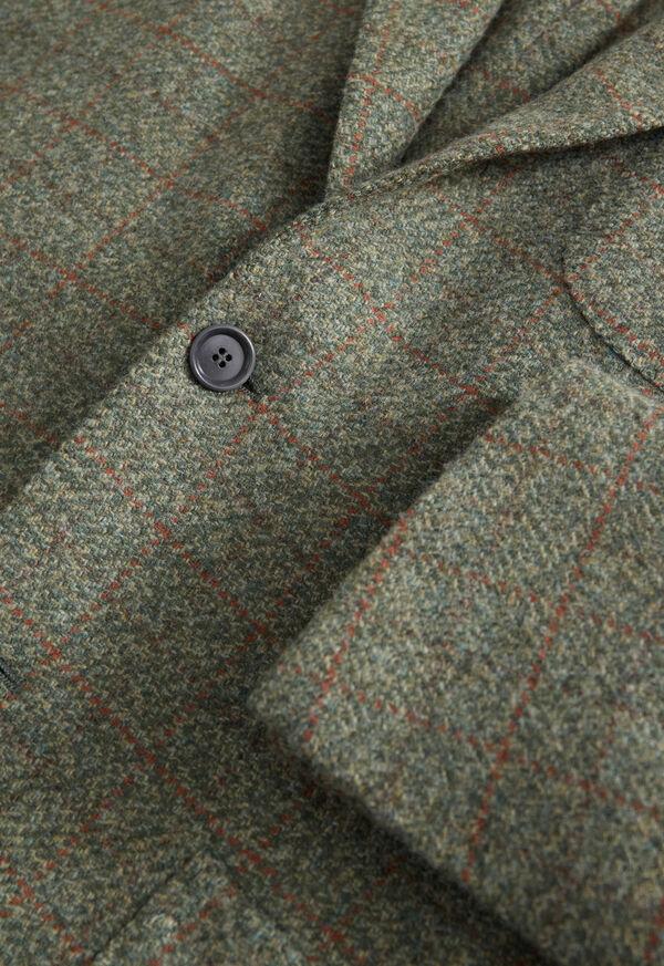 Paul Stuart Cashmere & Wool Plaid Jacket