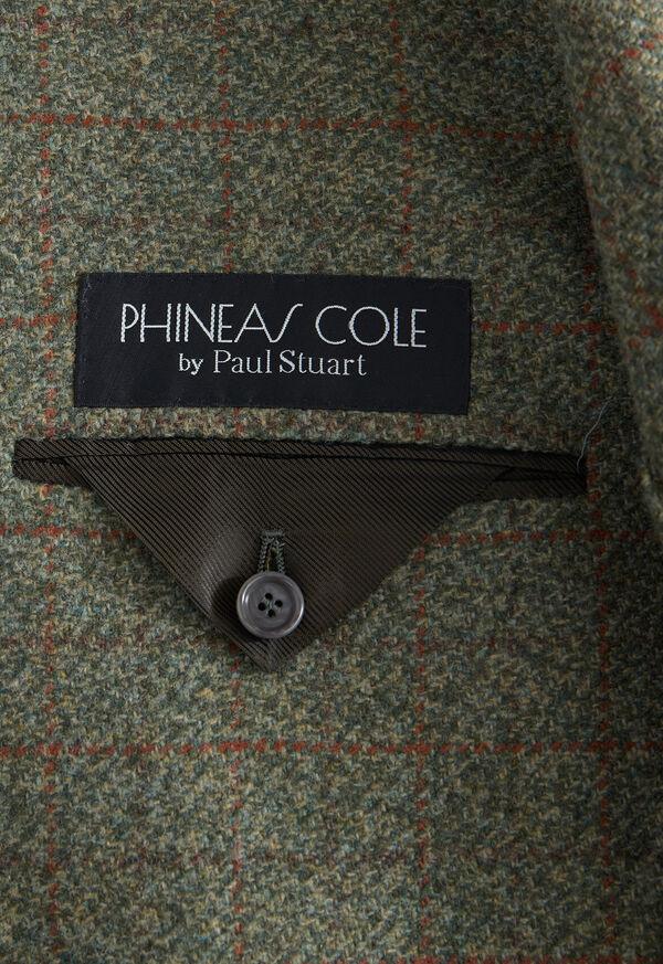 Paul Stuart Cashmere & Wool Plaid Jacket