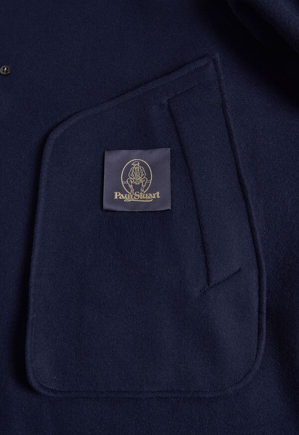 Paul Stuart Cashmere & Wool Short Overcoat