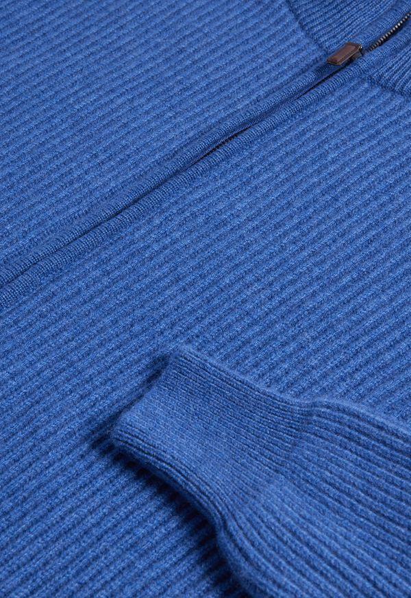 Paul Stuart Cashmere Zip Cardigan