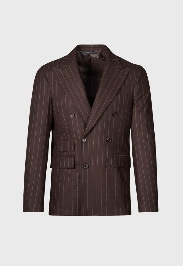 Paul Stuart Chalk Stripe Flannel Suit