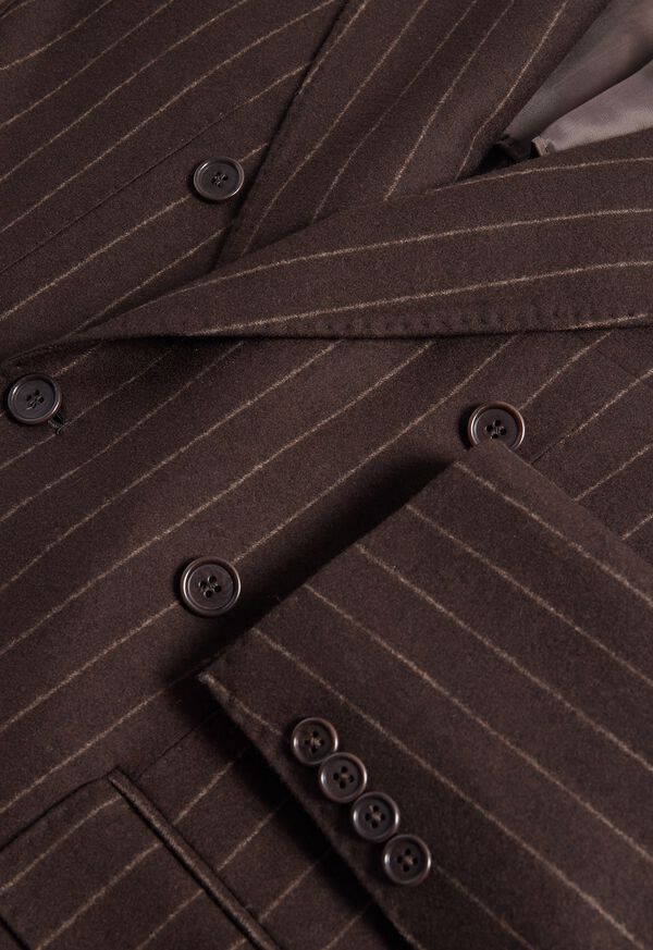 Paul Stuart Chalk Stripe Flannel Suit