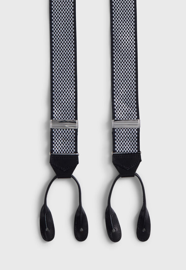 Paul Stuart Checkerboard Suspenders