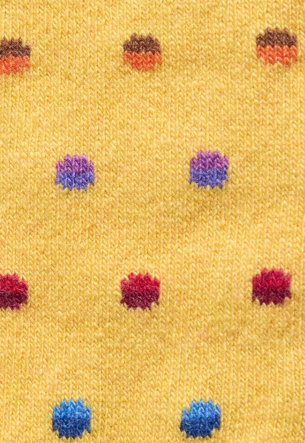 Paul Stuart Chunky Colorful Dot Sock