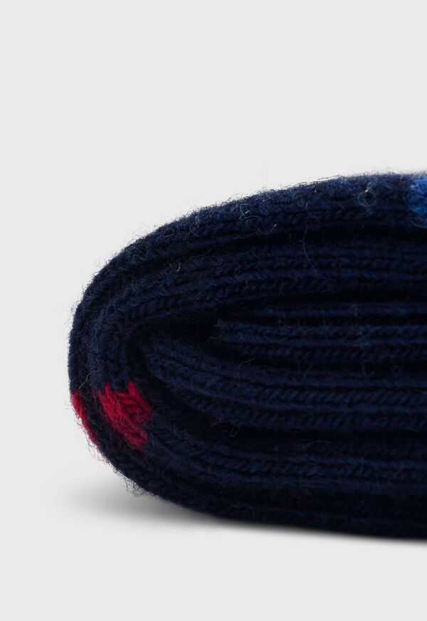 Paul Stuart Chunky Colorful Dot Sock