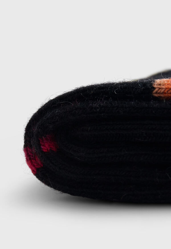 Paul Stuart Chunky Colorful Dot Sock