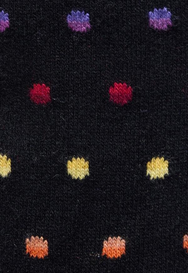 Paul Stuart Chunky Colorful Dot Sock