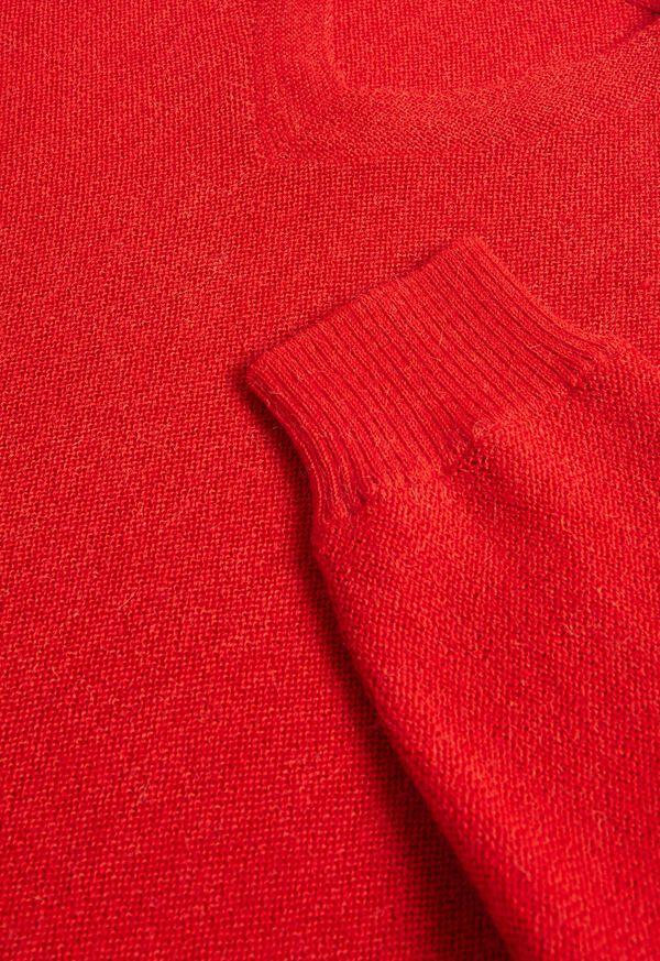 Paul Stuart Classic Alpaca Links V-Neck Sweater