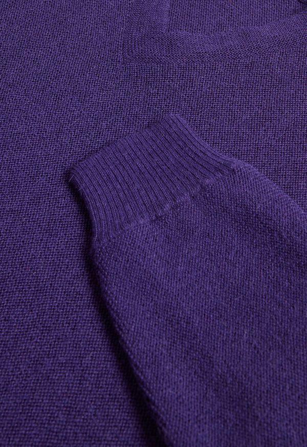 Paul Stuart Classic Alpaca Links V-Neck Sweater