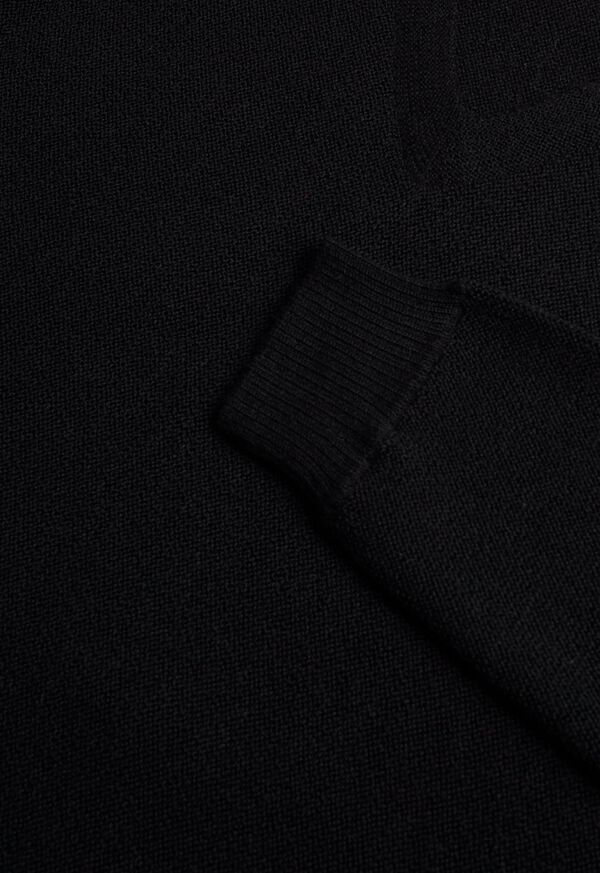 Paul Stuart Classic Alpaca Links V-Neck Sweater