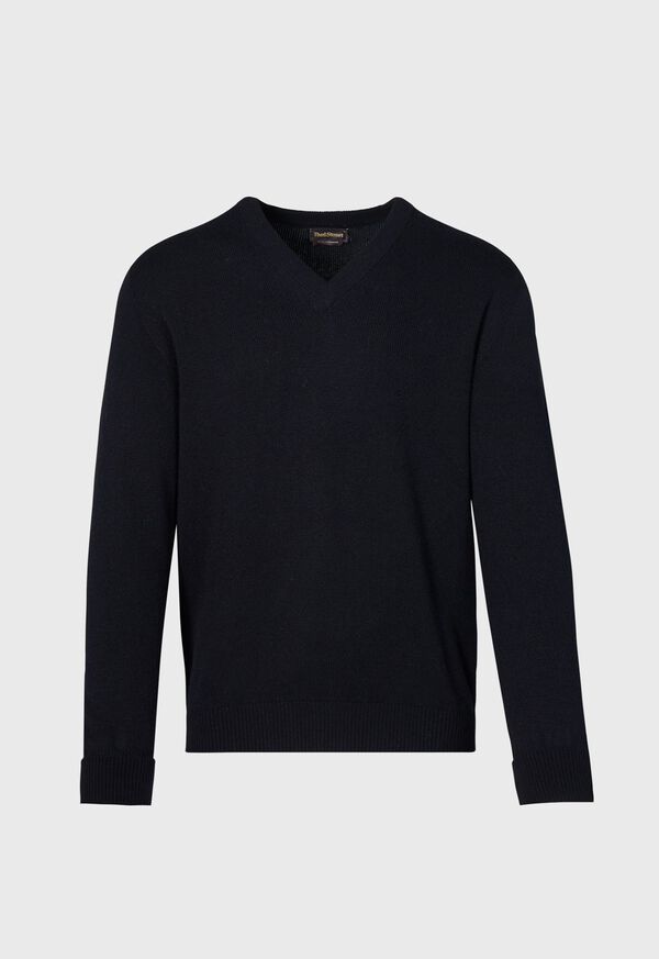 paul stuart Classic Cashmere V-Neck Sweater