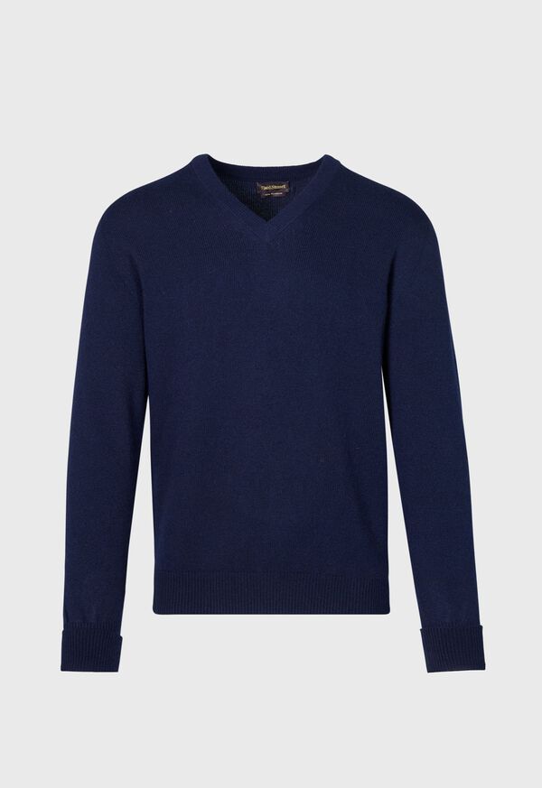 paul stuart Classic Cashmere V-Neck Sweater