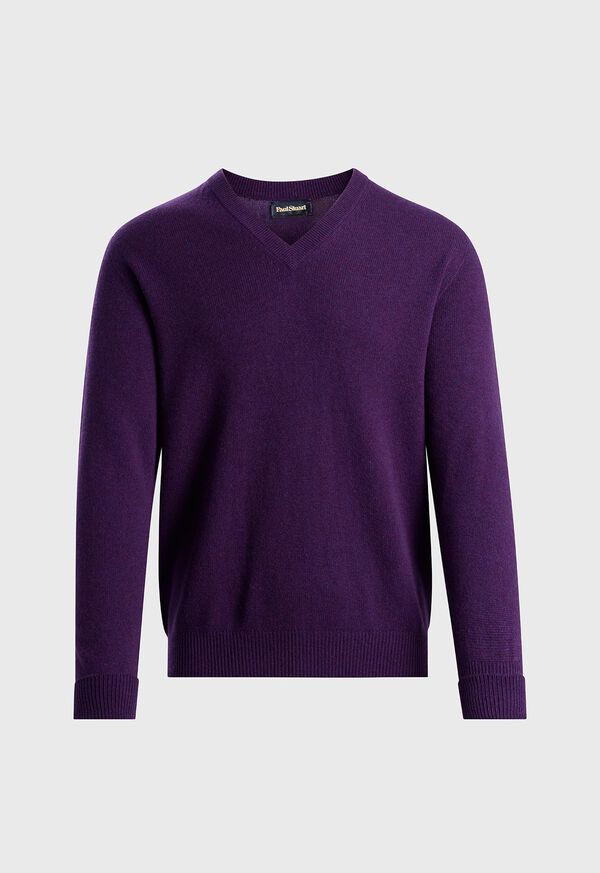 paul stuart Classic Cashmere V-Neck Sweater