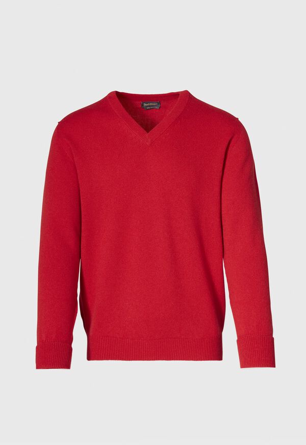 paul stuart Classic Cashmere V-Neck Sweater