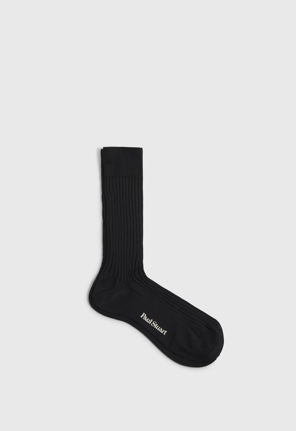 paul stuart Classic Cotton Ribbed Sock